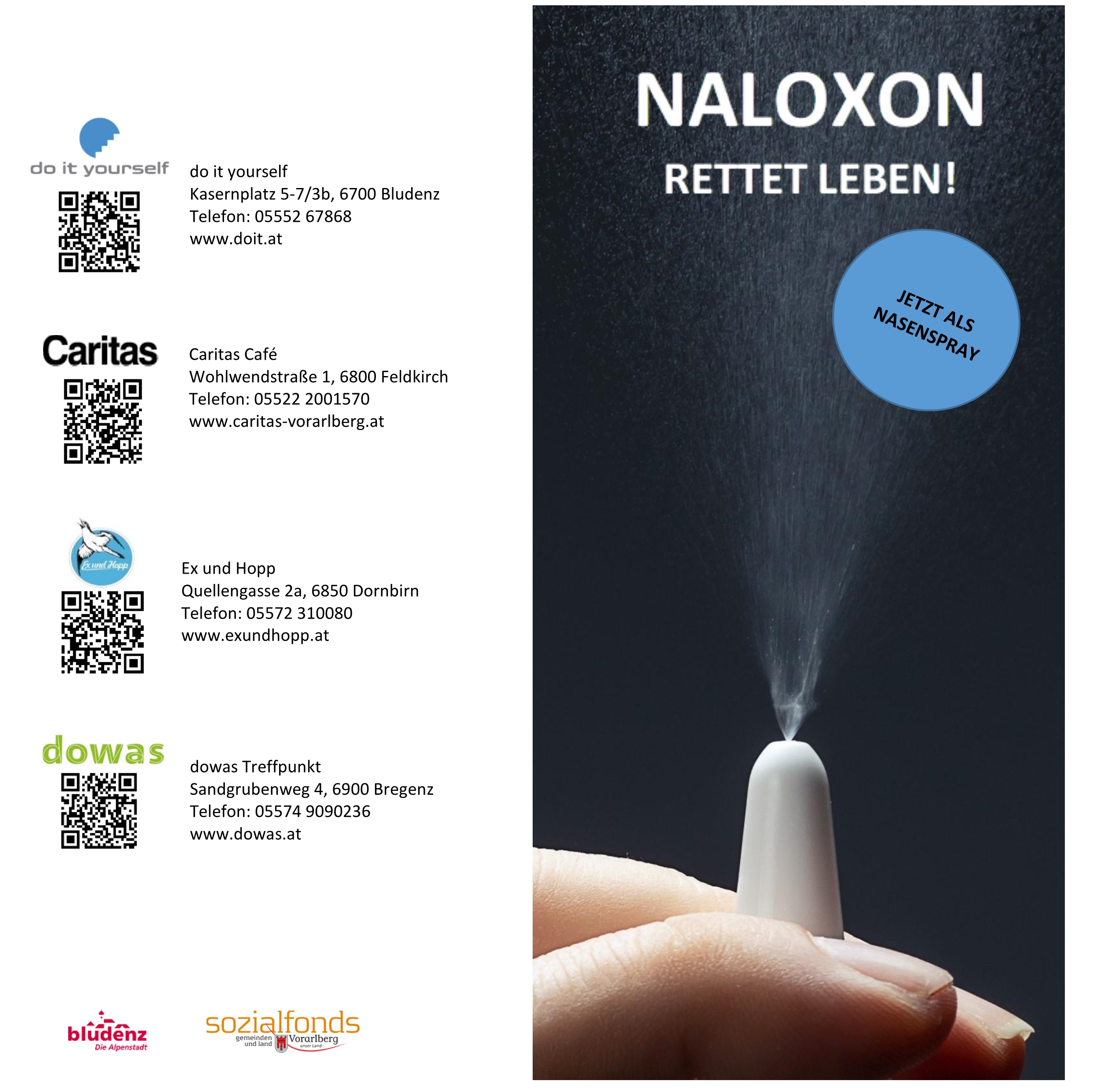 Naloxon – rettet leben!